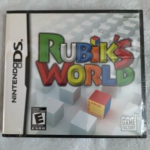 Rubik’s World - Nintendo DS - NIB - Still in plastic wrap